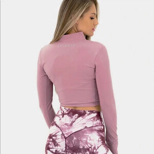 Balance Athletica Elevate Cropped Zip Intuition Size XL